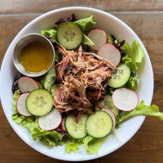 Pulled Pork Salad.