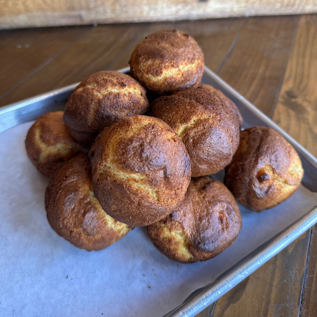 1 Dozen Cornbread Muffins.