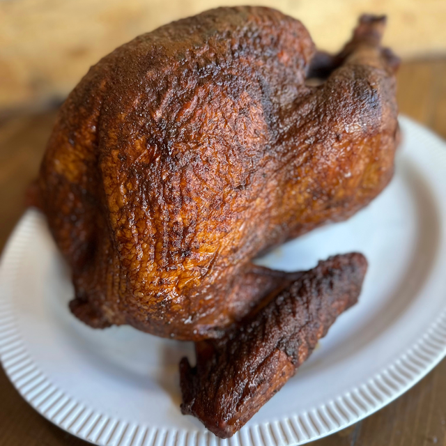 Half Smoked Turkey.