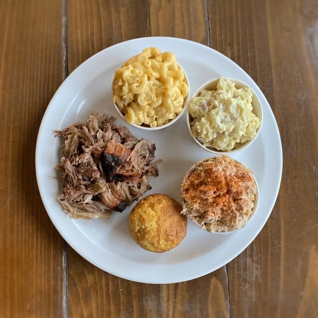 Pulled Pork Plate.