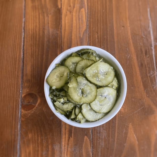 Cucumber Salad.