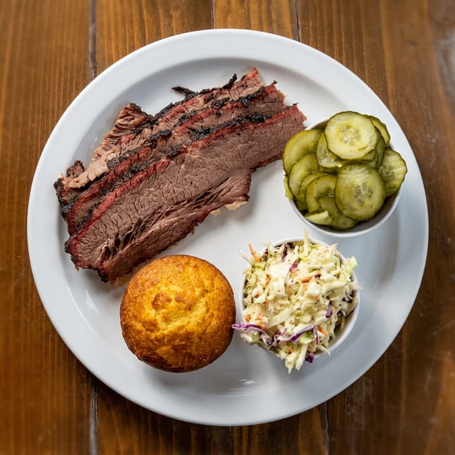 Brisket Plate.