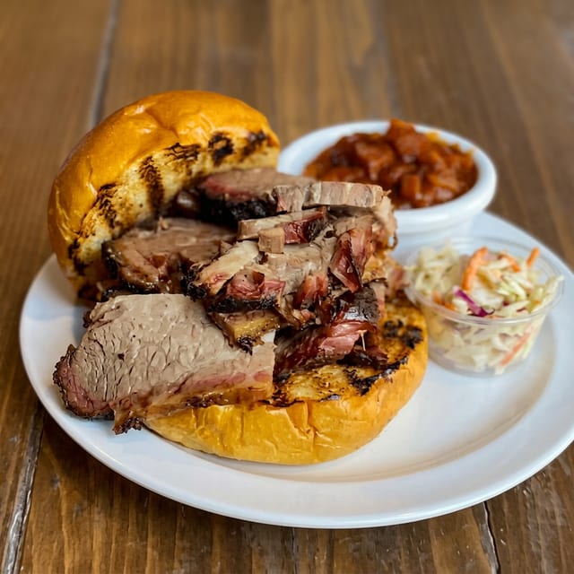 Brisket Sandwich.